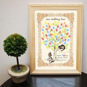 ウェルカムボード 似顔絵 サイズ