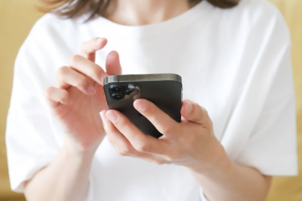 スマホでアプリを使う