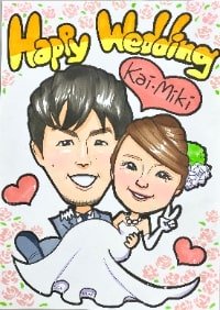 似顔絵グラフィックスの似顔絵師