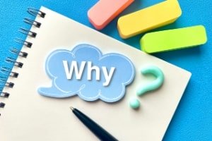 Why？の文字