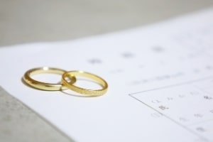 結婚の記念日