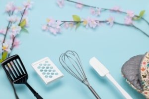 たくさんの調理器具