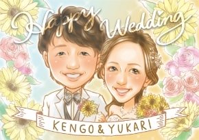 似顔絵グラフィックス