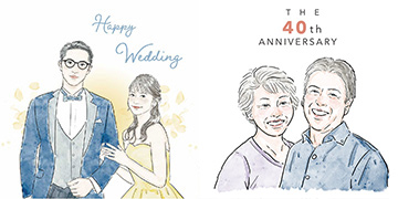 似顔絵師nananaoの作品