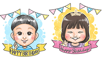 似顔絵師なおさんの作品