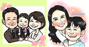 似顔絵師mayazoの作品