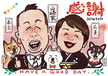 似顔絵師オタカ　タカシ