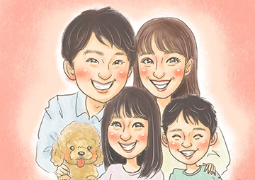 似顔絵師ててから